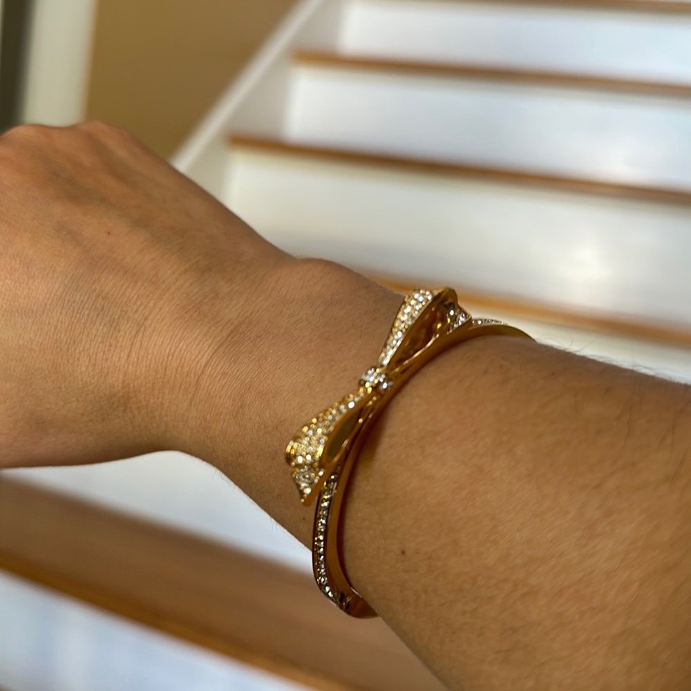 Kate Spade bow tie bracelet